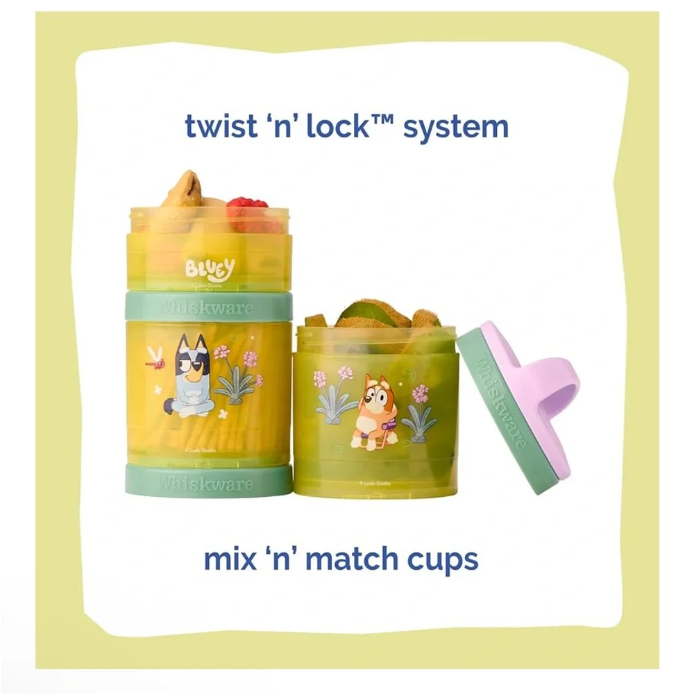 Bluey Whiskware Snack Stack - Picture 4 of 10